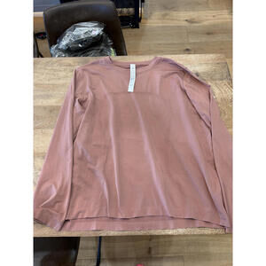 lululemon athletica Long Sleeve Tee in Dusty Rose